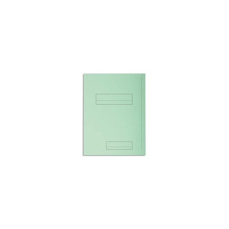 Pq 50 Chem - 2 rabats - SUPER 250 - Vert - EXACOMPTA Pq 50 Chem - 2 rabats - SUPER 250 - Vert - EXACOMPTA