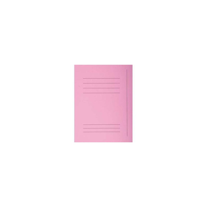 Pqt 50 Chemises - 3 Rab - SUPER 250 - 210g - Rose - EXACOMPTA Pqt 50 Chemises - 3 Rab - SUPER 250 - 210g - Rose - EXACOMPTA