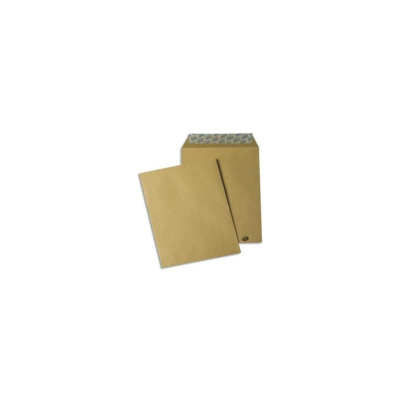 GPV Paquet de 50 pochettes kraft brun auto-adhésives 85g format B5 176 x 250 mm GPV Paquet de 50 pochettes kraft brun auto-adhésives 85g format B5 176 x 250 mm