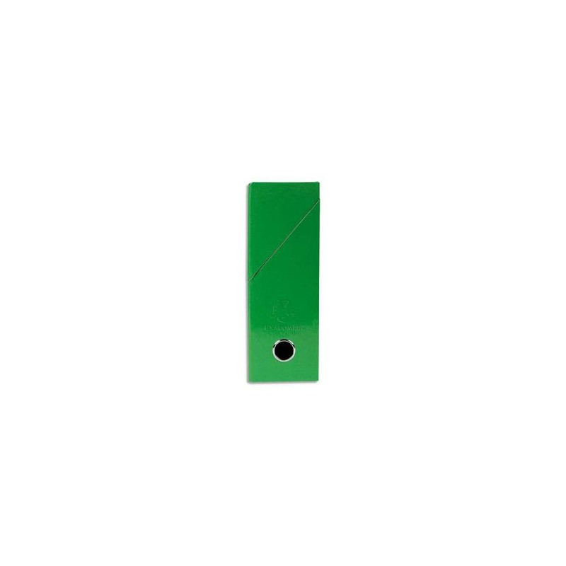EXACOMPTA Boîte de transfert Iderama, carte lustrée pelliculée, dos 9,5 cm, 34x26 cm, coloris vert foncé EXACOMPTA Boîte de transfert Iderama, carte lustrée pelliculée, dos 9,5 cm, 34x26 cm, coloris vert foncé