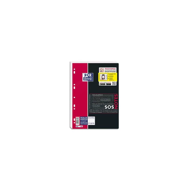 OXF ET/400P FM SOSNOTES A4 5X5 400051588 OXF ET/400P FM SOSNOTES A4 5X5 400051588
