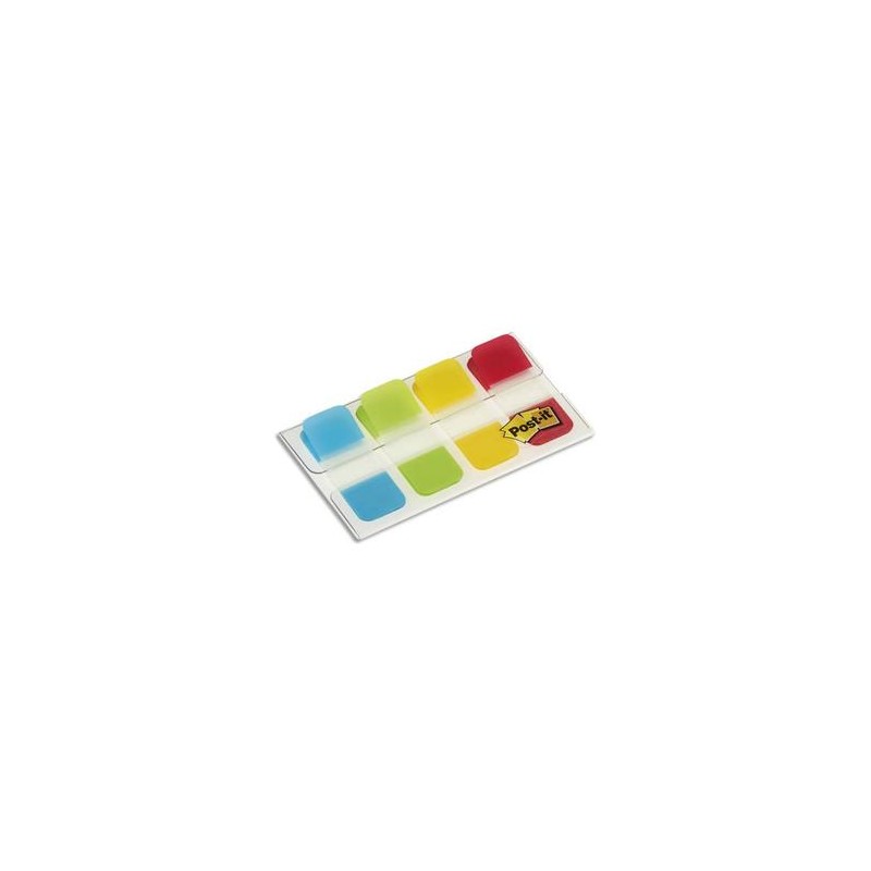 POST-IT Blister de 40 mini marque-pages rigides couleurs classiques POST-IT Blister de 40 mini marque-pages rigides couleurs classiques