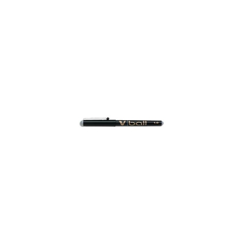 PILOT Stylo roller pointe métal 1,0 mm encre liquide noire V-BALL 1,0 PILOT Stylo roller pointe métal 1,0 mm encre liquide noire V-BALL 1,0