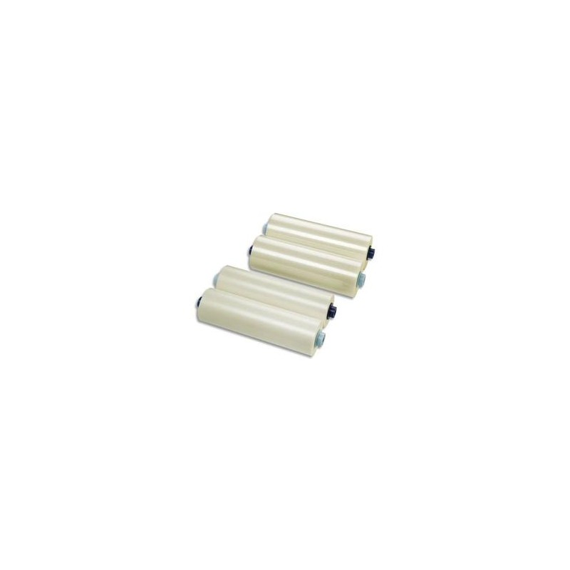GBC Lot de 2 Rouleaux de film brillant 75 microns par face soit 150 microns 305mmx150m 3400927EZ GBC Lot de 2 Rouleaux de film brillant 75 microns par face soit 150 microns 305mmx150m 3400927EZ