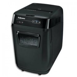 FELLOWES Destructeur automatisé AutoMax 200C, détruit 200 feuilles, corbeille 32L, sécurité P-4 4653601
