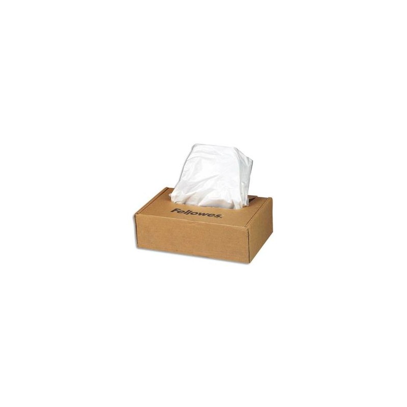 FELLOWES Boîte de 100 sacs de destructeurs 23 à 28 litres - Pour modèles jusqu'à 79Ci 36052 FELLOWES Boîte de 100 sacs de destructeurs 23 à 28 litres - Pour modèles jusqu'à 79Ci 36052