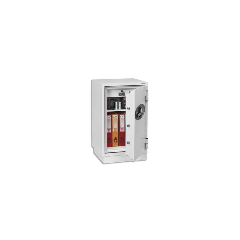 PHOENIX Coffre-fort ignifugé 1h30 acier 84 litres serrur à code fire fighter L52,2 x H90 x P52,2 cm blanc PHOENIX Coffre-fort ignifugé 1h30 acier 84 litres serrur à code fire fighter L52,2 x H90 x P52,2 cm blanc