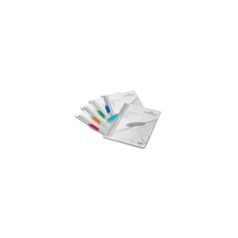 DURABLE Chemise de présentation clip pourpre SWINGCLIP,couverture semi-transparente,capacité 30 feuilles DURABLE Chemise de présentation clip pourpre SWINGCLIP,couverture semi-transparente,capacité 30 feuilles