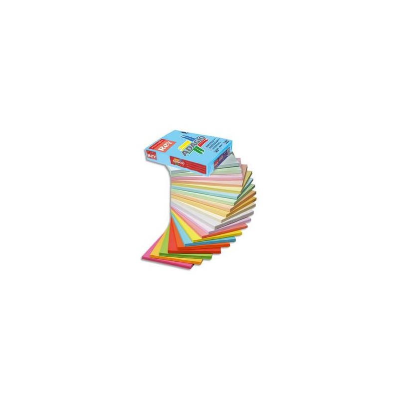 PAPYRUS Ramette 500 feuilles papier couleur pastel ADAGIO rose pastel A3 80g PAPYRUS Ramette 500 feuilles papier couleur pastel ADAGIO rose pastel A3 80g