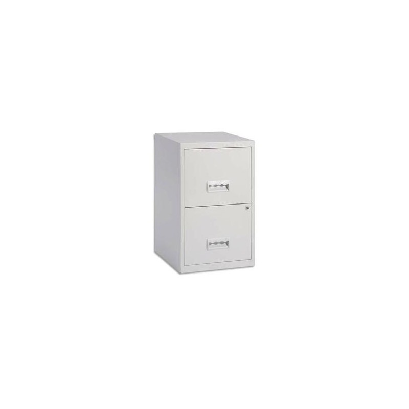 PIERRE HENRY Classeur pour dossiers suspendus 2 tiroirs - Dimensions : L40 x H66 x P40 cm gris PIERRE HENRY Classeur pour dossiers suspendus 2 tiroirs - Dimensions : L40 x H66 x P40 cm gris