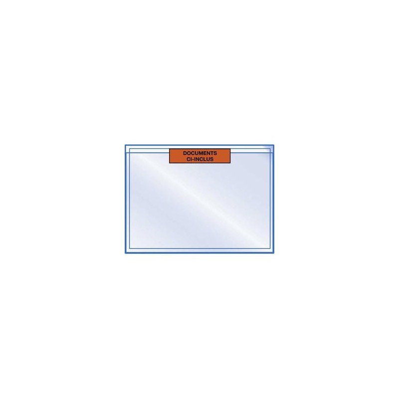 EMBALLAGE Boîte de 1000 pochettes pour documents Ci-Inclus - Format : 22.5 x 16.5 cm EMBALLAGE Boîte de 1000 pochettes pour documents Ci-Inclus - Format : 22.5 x 16.5 cm