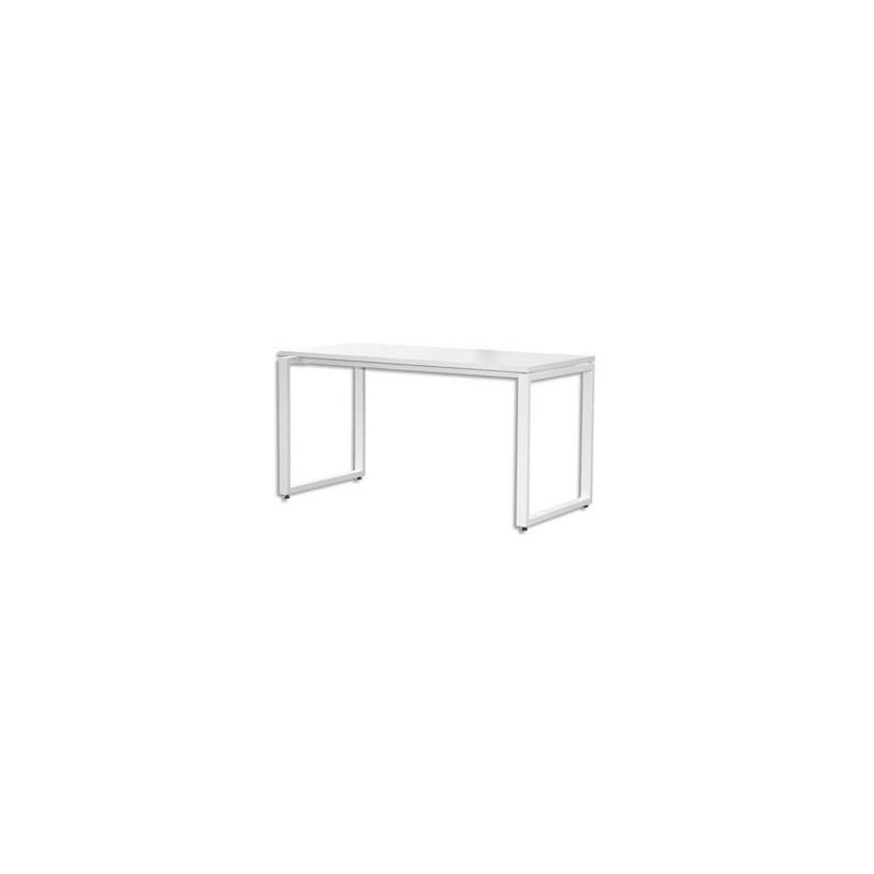 MT INTERNATIONAL Bureau MT1 élegance coloris blanc - Dimensions : L120 x H75 x P67 cm