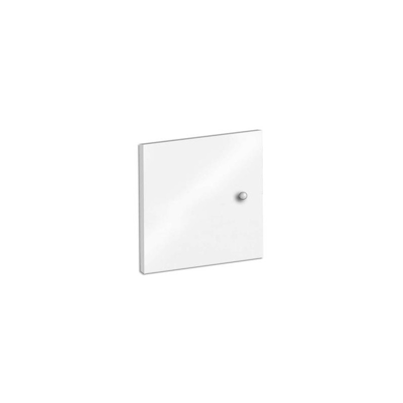 MT INTERNATIONAL Lot de 2 Portes + Fonds pour multi-cases MT1 Elégance - Dim. L32,5 x H33 x P1,6 cm blanc