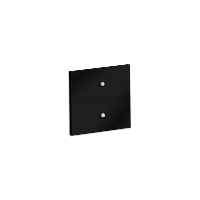 MT INTERNATIONAL Lot de 2 tiroirs + fonds pour multi-cases MT1 Elégance Dim. L32,5 x H16,5 x P1,6 cm noir