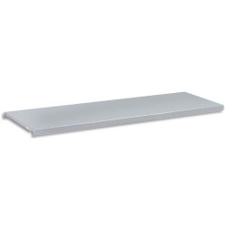 MT INTERNATIONAL Tablette armoire L120 - Dimensions : L105 x H2 x P36 cm coloris Gris clair
