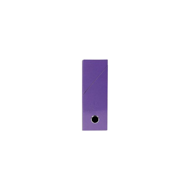 EXACOMPTA Boîte de transfert Iderama, carte lustrée pelliculée, dos 9,5 cm, 34x26 cm, coloris violet EXACOMPTA Boîte de transfert Iderama, carte lustrée pelliculée, dos 9,5 cm, 34x26 cm, coloris violet