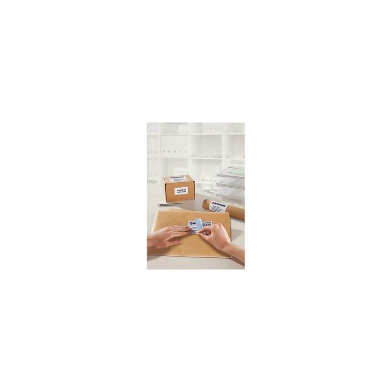 AVERY Boîte de 800 étiquettes. Laser blanc 99,1X67,7mm L7165-100 AVERY Boîte de 800 étiquettes. Laser blanc 99,1X67,7mm L7165-100