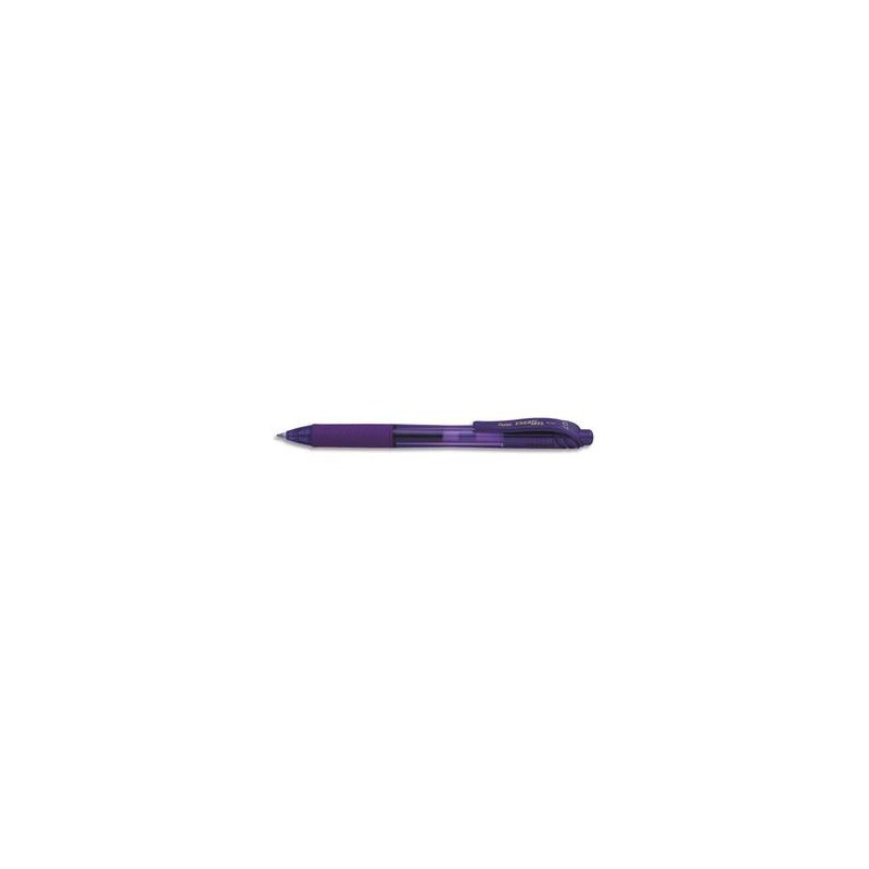 PENTEL Roller rétractable Energel X pointe moyenne violet PENTEL Roller rétractable Energel X pointe moyenne violet