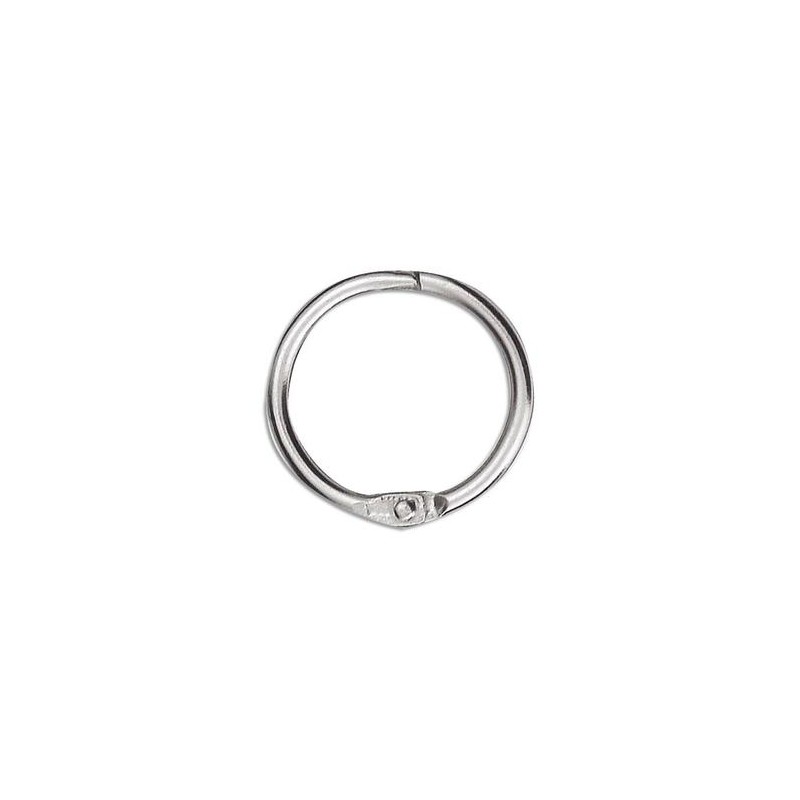 NEUTRE Sachet de 10 anneaux brisés en métal , diamètre 30 mm NEUTRE Sachet de 10 anneaux brisés en métal , diamètre 30 mm