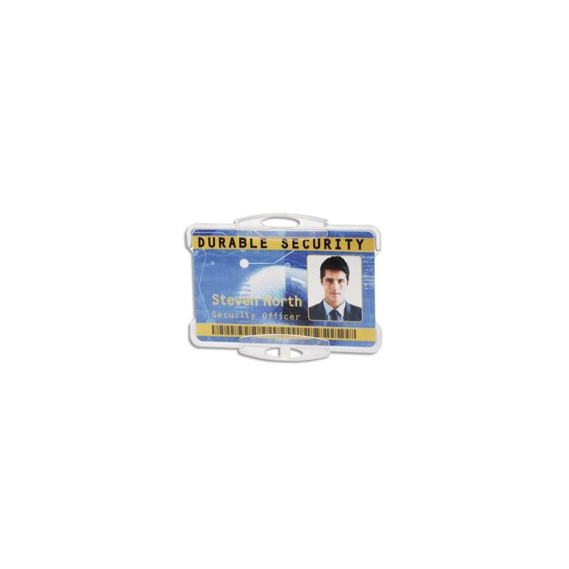 DURABLE Boîte 10 Porte-carte ouvert pour 1 carte, perfo ss attache - L8,5 x H 5,4 cm transparent 8918-19- DURABLE Boîte 10 Porte-carte ouvert pour 1 carte, perfo ss attache - L8,5 x H 5,4 cm transparent 8918-19-