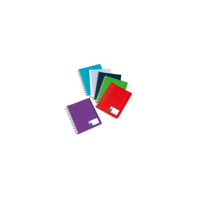 VIQUEL Protège documents MAXI GEODE 60 vues en polypro translucide 7/10ème, coloris assortis VIQUEL Protège documents MAXI GEODE 60 vues en polypro translucide 7/10ème, coloris assortis