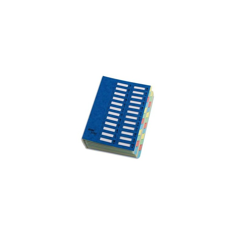 EMEY Trieur EMEY JUNIOR en carte, 24 compartiments. Coloris bleu.