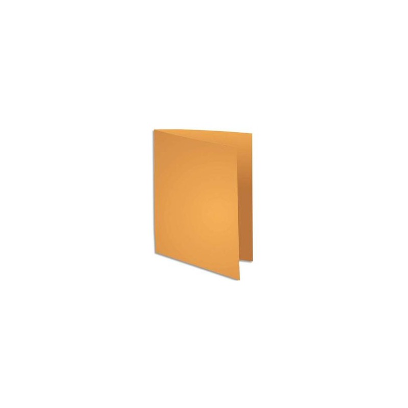 EXACOMPTA Paquet de 100 chemises ROCK"S en carte 210g coloris ocre EXACOMPTA Paquet de 100 chemises ROCK"S en carte 210g coloris ocre
