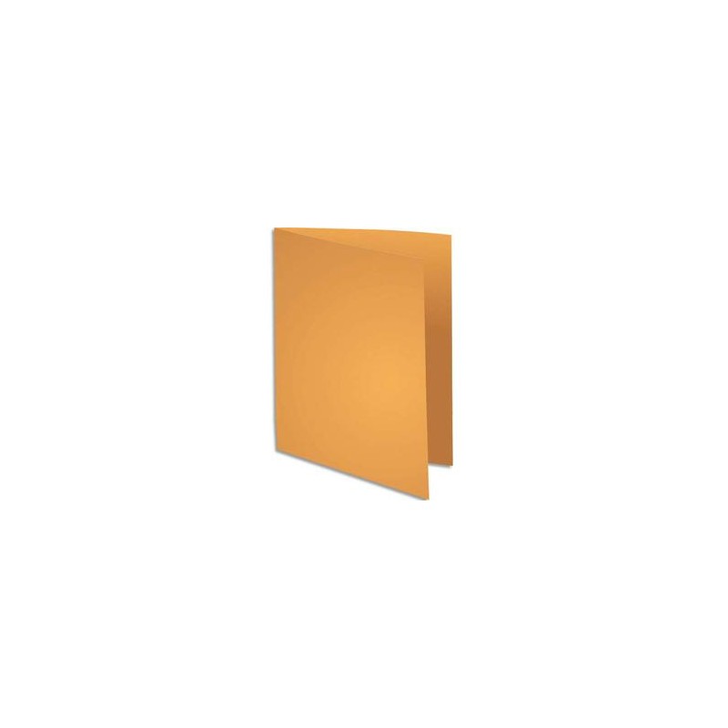EXACOMPTA Paquet de 100 sous-chemises ROCK"S en carte 80g coloris ocre EXACOMPTA Paquet de 100 sous-chemises ROCK"S en carte 80g coloris ocre
