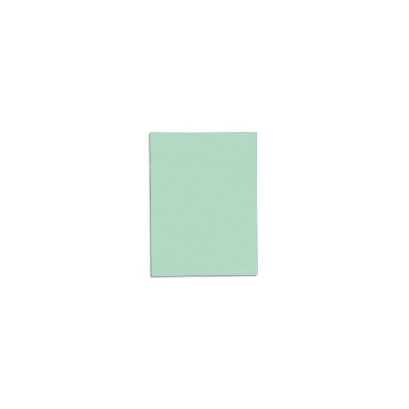 EXACOMPTA Paquet de 50 chemises 1 rabat JURA 250 en carte 240 grammes vert EXACOMPTA Paquet de 50 chemises 1 rabat JURA 250 en carte 240 grammes vert