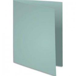 EXACOMPTA Paquet de 100 chemises JURA 220 en carte 220g coloris gris