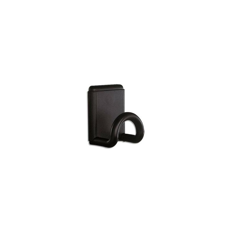 UNILUX Patère murale magnétique abs noire charge maximale 12 Kg - Dimensions 8 x 10 cm UNILUX Patère murale magnétique abs noire charge maximale 12 Kg - Dimensions 8 x 10 cm