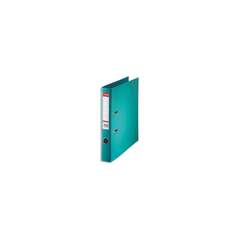 ESSELTE Classeur à levier Esselte Standard en polypropylène, dos 50 mm, coloris turquoise ESSELTE Classeur à levier Esselte Standard en polypropylène, dos 50 mm, coloris turquoise