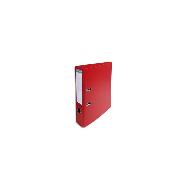 EXACOMPTA Classeur à levier PVC dos de 70mm rouge EXACOMPTA Classeur à levier PVC dos de 70mm rouge