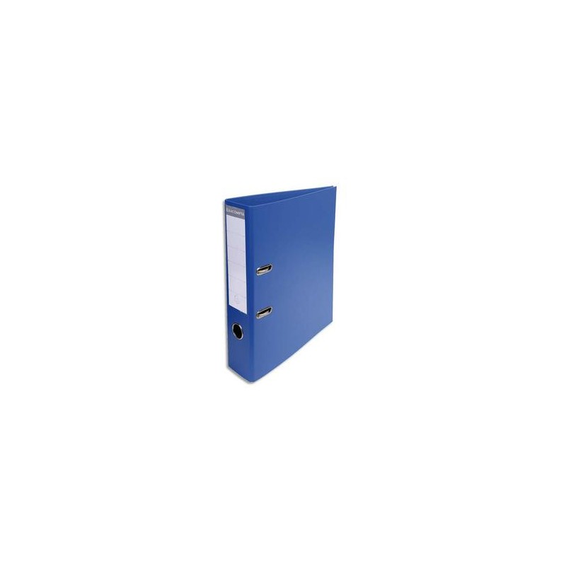 EXACOMPTA Classeur à levier PVC dos de 70mm bleu foncé EXACOMPTA Classeur à levier PVC dos de 70mm bleu foncé
