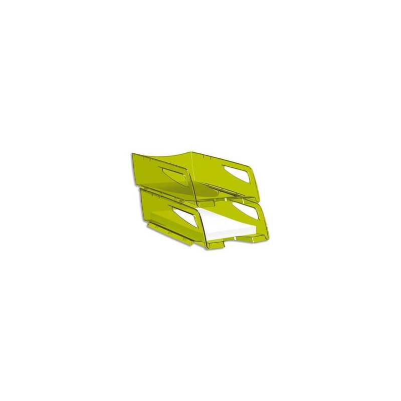 CEP Corbeille à courrier maxi Happy vert bambou 25x10,1x34 cm CEP Corbeille à courrier maxi Happy vert bambou 25x10,1x34 cm