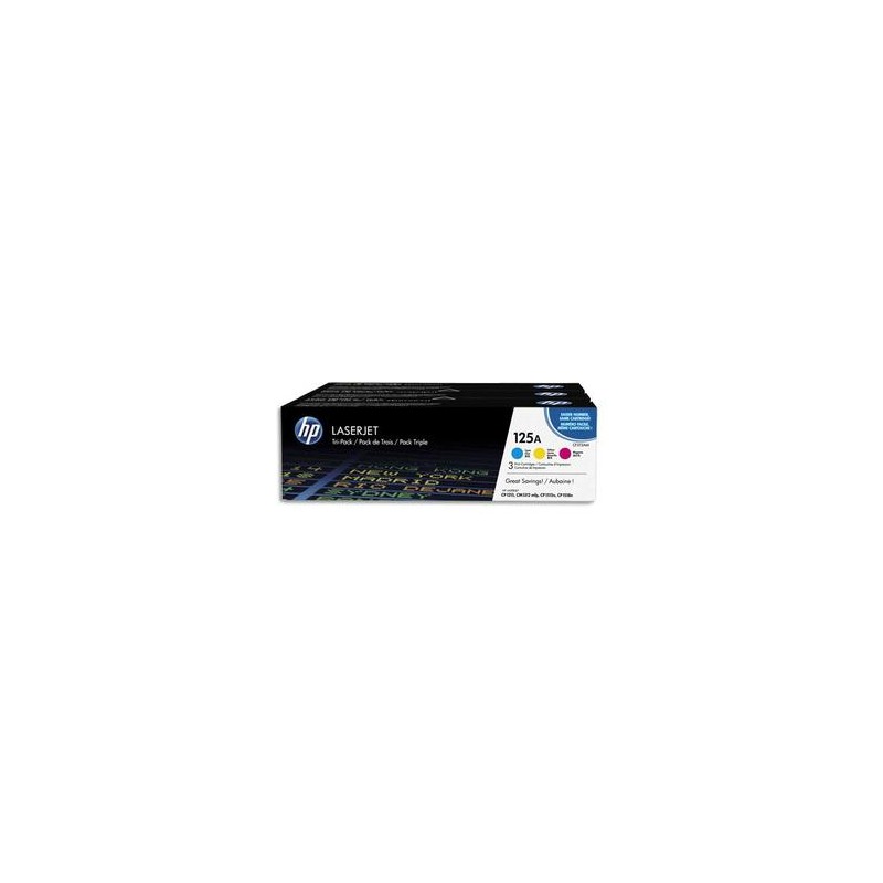 HP Tri pack couleurs laser 125A CF373AM