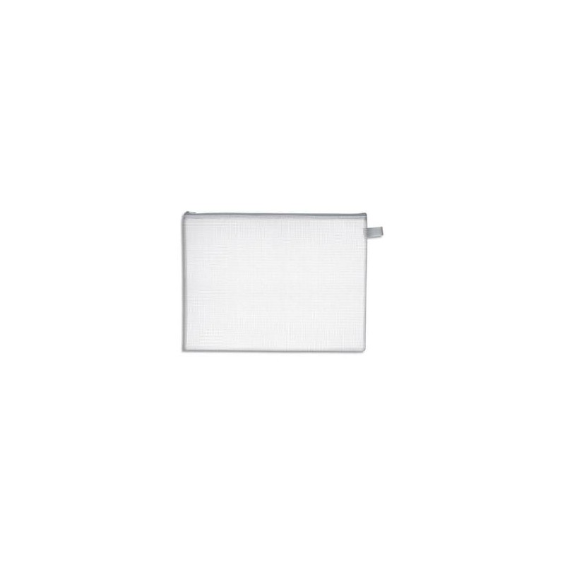 JPC Pochette zippée en PVC renforcé semi-transparente pour le courrier - format 26 x 34,5 épaisseur 0,5cm JPC Pochette zippée en PVC renforcé semi-transparente pour le courrier - format 26 x 34,5 épaisseur 0,5cm