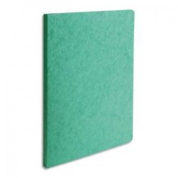 EXACOMPTA Chemise à dos rainé , en carte lustrée 5/10e vert