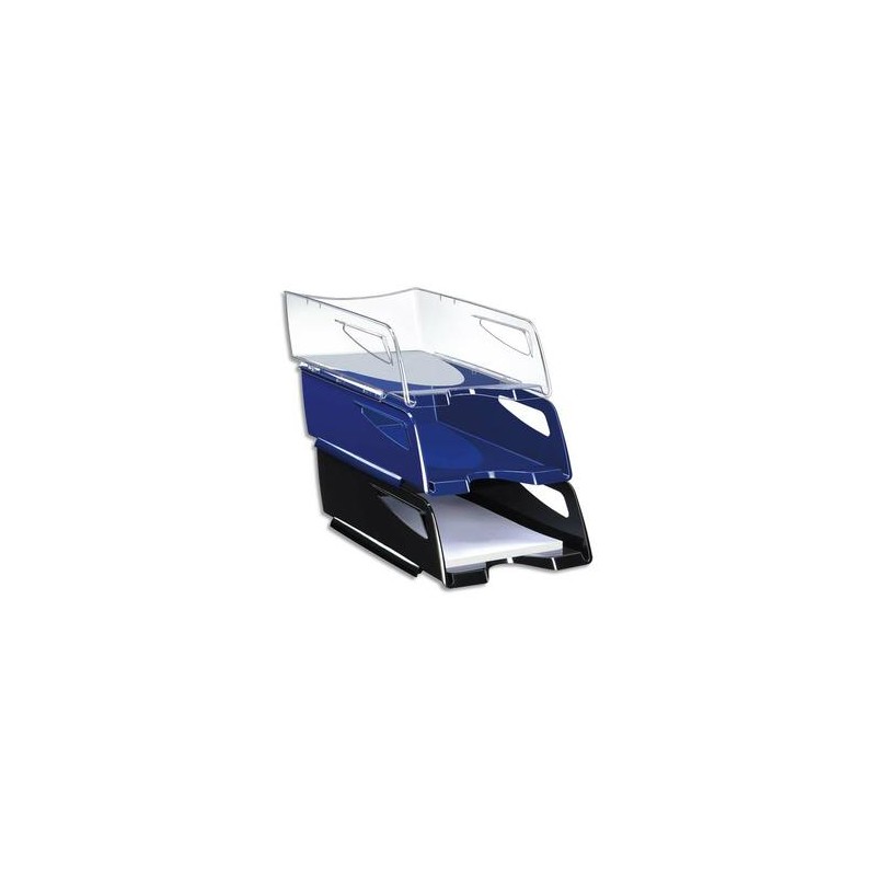 CEP Maxi corbeille à courrier Cep Pro Greenspirit noir, dimensions : L25 x H10,1 x P34 cm CEP Maxi corbeille à courrier Cep Pro Greenspirit noir, dimensions : L25 x H10,1 x P34 cm