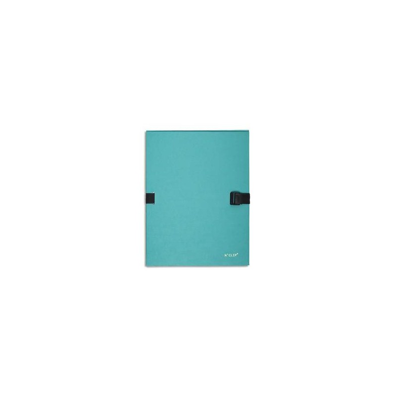EXACOMPTA Chemise extensible, recouverte de papier contrecollé vert EXACOMPTA Chemise extensible, recouverte de papier contrecollé vert