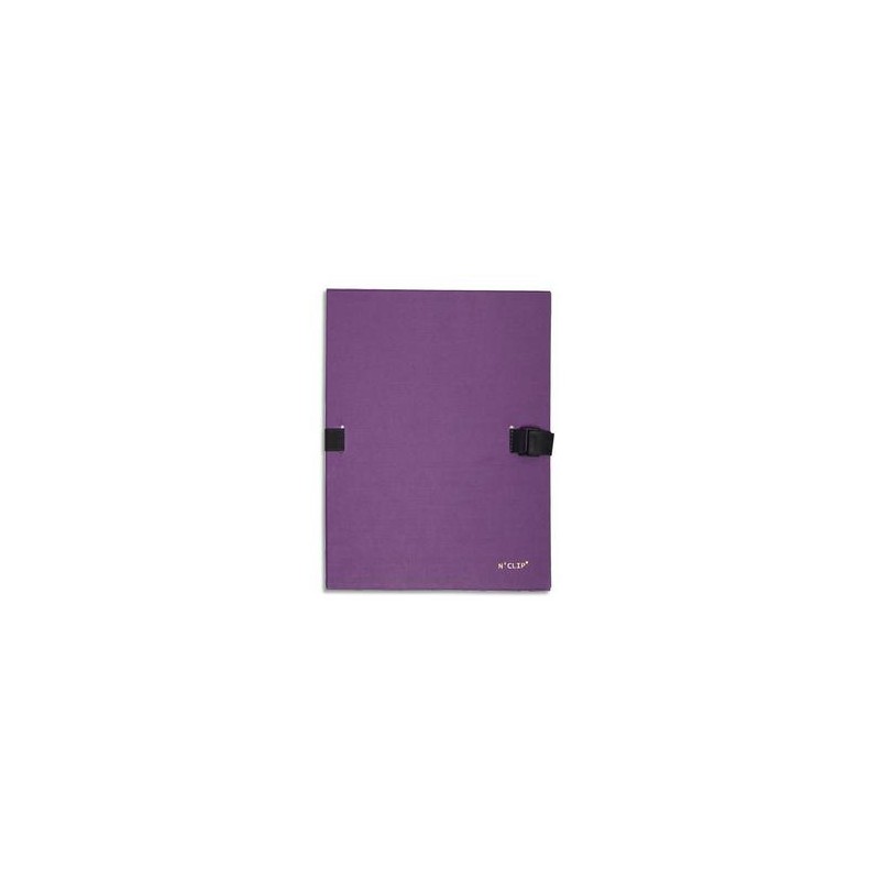 EXACOMPTA Chemise extensible 223500 , recouverte de papier contrecollé violet EXACOMPTA Chemise extensible 223500 , recouverte de papier contrecollé violet