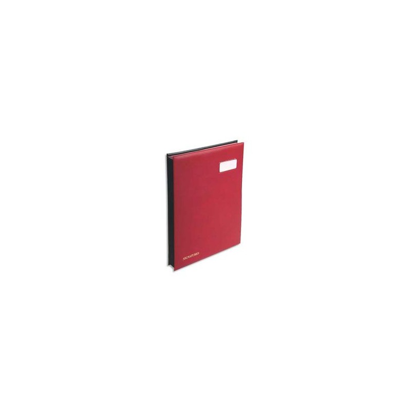 EXACOMPTA Parapheur 24 compartiments bordeaux, couverture en PVC expansé EXACOMPTA Parapheur 24 compartiments bordeaux, couverture en PVC expansé