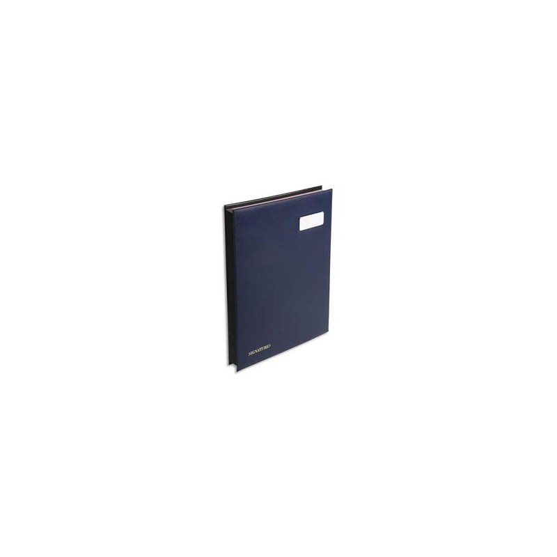 EXACOMPTA Parapheur 24 compartiments bleu, couverture en PVC expansé EXACOMPTA Parapheur 24 compartiments bleu, couverture en PVC expansé