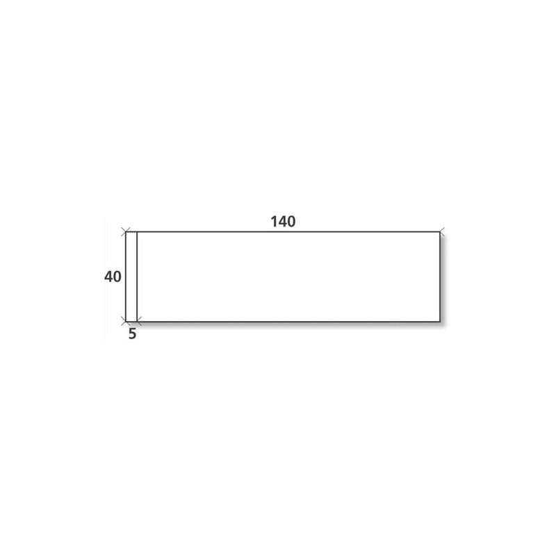 NEUTRE Boîte de 1000 étiquettes d'affranchissement 1 front format 140x40 mm. NEUTRE Boîte de 1000 étiquettes d'affranchissement 1 front format 140x40 mm.