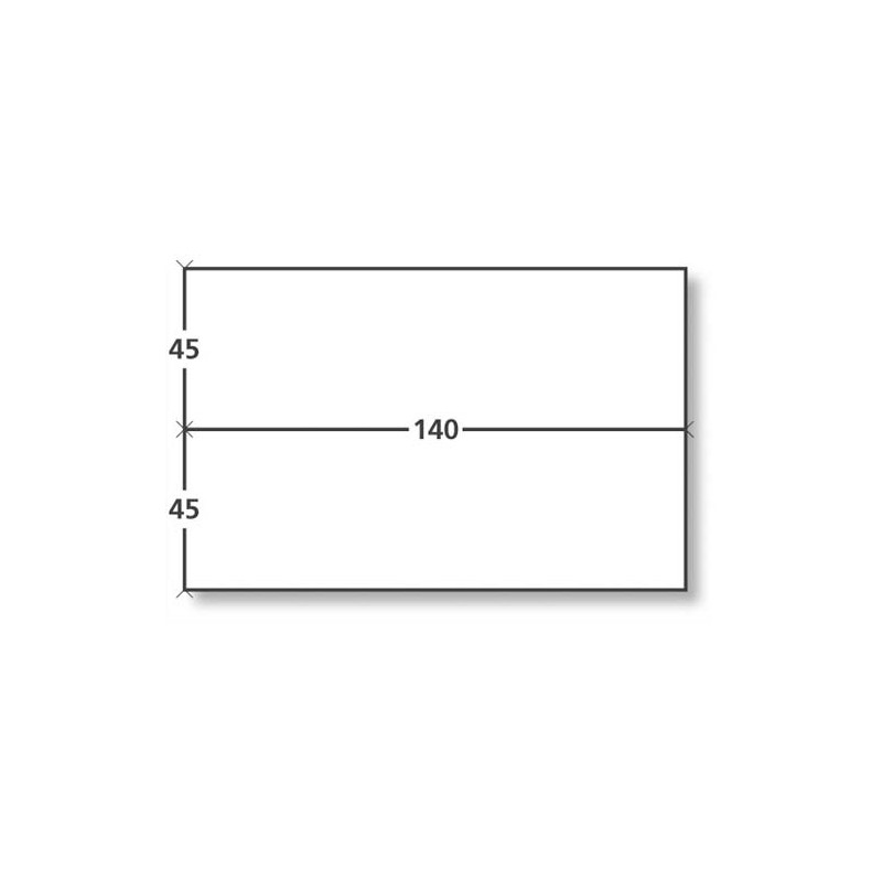 NEUTRE Boîte de 1000 étiquettes d'affranchissement 2 front format 140X45 mm. NEUTRE Boîte de 1000 étiquettes d'affranchissement 2 front format 140X45 mm.