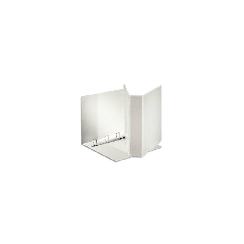 ESSELTE Classeur à couverture personnalisable sur trois faces PP blanc - dos de 9 cm ESSELTE Classeur à couverture personnalisable sur trois faces PP blanc - dos de 9 cm