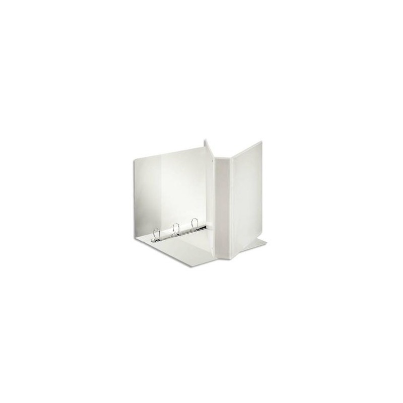 ESSELTE Classeur à couverture personnalisable sur trois faces PP blanc - dos de 6,5 cm ESSELTE Classeur à couverture personnalisable sur trois faces PP blanc - dos de 6,5 cm