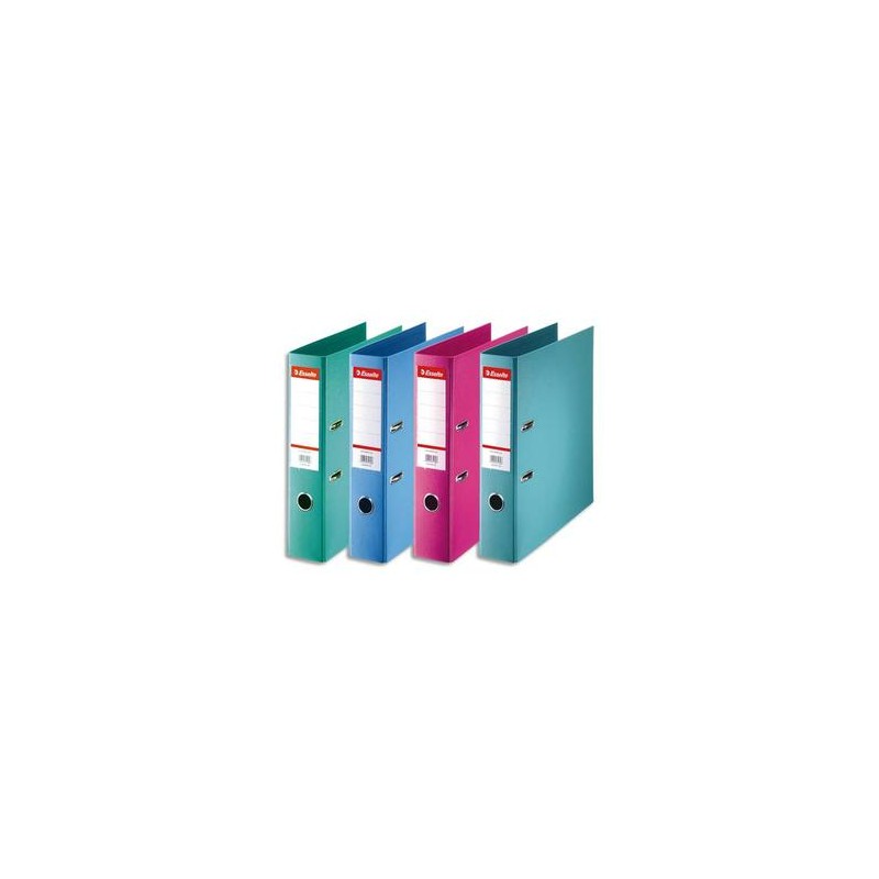 ESSELTE Classeur à levier Esselte Standard en polypropylène, dos 75 mm, coloris assortis mode ESSELTE Classeur à levier Esselte Standard en polypropylène, dos 75 mm, coloris assortis mode
