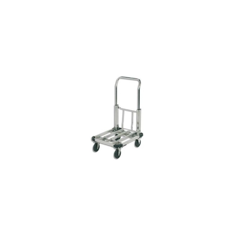 SAFETOOL Chariot pliable aluminium largeur 40 cm, longueur 50 à 72 cm SAFETOOL Chariot pliable aluminium largeur 40 cm, longueur 50 à 72 cm