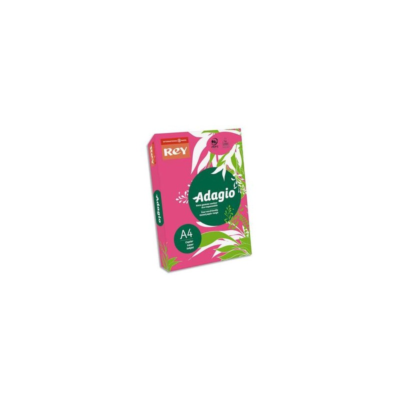 PAPYRUS Ramette 500 feuilles papier couleur intense ADAGIO grenadine intense A4 80g PAPYRUS Ramette 500 feuilles papier couleur intense ADAGIO grenadine intense A4 80g